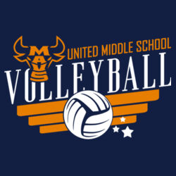 UMS Lady Mavs Volley #2 Customizable  Design