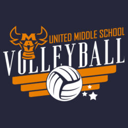 UMS Lady Mavs Volley #2 Customizable  Design