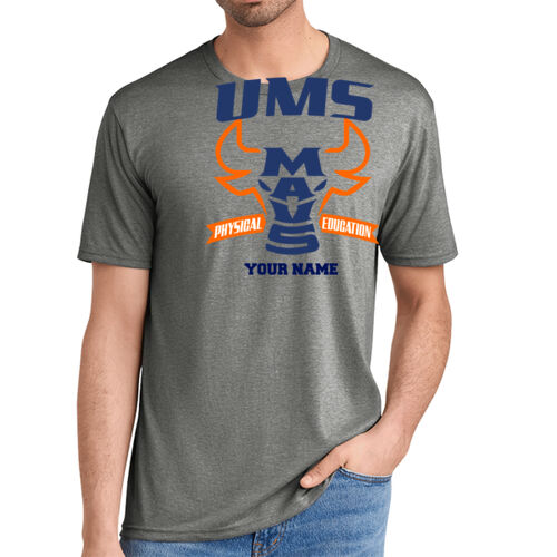 MAVS Grey Frost Tri Blend Dri Fit Premium T-shirt Adult Thumbnail