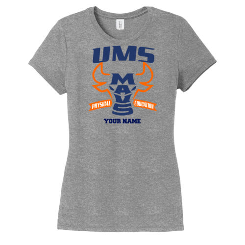 MAVS Grey Frost Tri Blend Dri Fit Premium T-shirt Adult Thumbnail