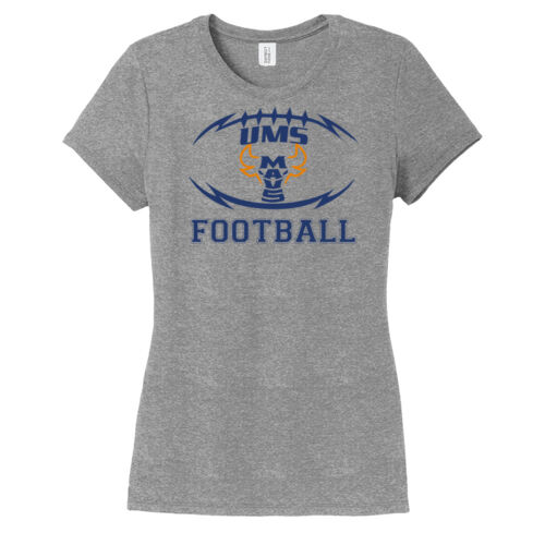 UMS MAVS FOOTBALL LADIES TEE CUSTOMIZABLE Thumbnail