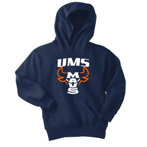 UMS MAVS Youth Pullover Hooded Sweatshirt Thumbnail